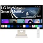 LG 25SR50F-W 25-Inch (1920×1080) IPS Display Smart Monitor (White)