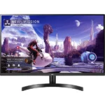 LG 27QN600-B 27” QHD (2560 x 1440) IPS Display with FreeSync, sRGB 99% Color Gamut, HDR10 with a 3-Side Virtually Borderless Design, Black