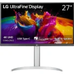 LG 27UP650K-W 27-inch Ultrafine 4K UHD (3840 x 2160) IPS 60Hz Computer Monitor (White)