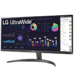 LG 29WQ500-B 29” inch 100hz IPS LED UltraWide FHD AMD FreeSync Monitor with HDR (Black) - Image 2