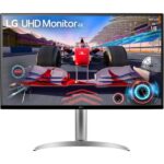 LG UHD Monitor (32UQ750-W) – 31.5 inch UHD 4K HDR Monitor
