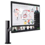 LG Ultrafine 32" (81.28cm) IPS QHD 2560 x 1440 Pixels Monitor with Ergo Stand | HDR10 | USB Type-C |Color Calibrated | MAXXAUDIO® Speaker | Ergonomic Stand (32QP880N-B) - Image 2