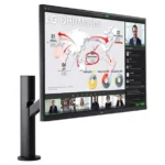 LG Ultrafine 32″ (81.28cm) IPS QHD 2560 x 1440 Pixels Monitor with Ergo Stand | HDR10 | USB Type-C |Color Calibrated | MAXXAUDIO® Speaker | Ergonomic Stand (32QP880N-B)