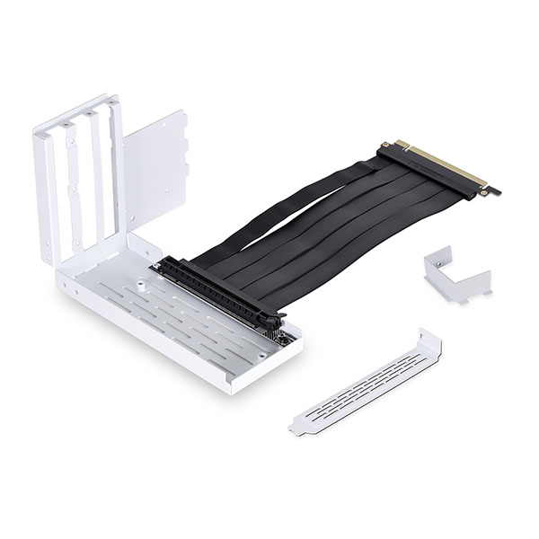 LIAN LI O11DE-1W Vertical GPU Bracket Kit for O11 Dynamic Evo Cabinet - White