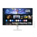 Samsung LS32FM501EWXXL 32 Inch M5 FHD 4ms 60Hz VA Panel Smart Monitor (White)