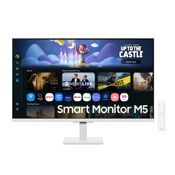 Samsung LS32FM501EWXXL 32 Inch M5 FHD 4ms 60Hz VA Panel Smart Monitor (White)