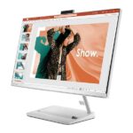 Lenovo IdeaCentre AIO 3 12th Gen Intel i3 27" FHD IPS 3-Side Edgeless All-in-One Desktop with Alexa Built-in (8GB/512GB SSD/Win11/MS Office 2021/5.0MP Camera/Wireless Keyboard & Mouse) F0GJ00C2IN - Image 2