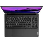 Lenovo Ideapad Gaming 3 82K200X2IN AMD Ryzen 7 5800H 15.6" (39.62cm) FHD IPS Gaming Laptop (16GB/512GB SSD/4GB NVIDIA GTX 1650/120Hz/Win 11/Backlit Keyboard/3months Game Pass/Shadow Black/2.25Kg), 82K200X2IN + Laptop bag - Image 3