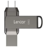 Lexar 128GB JumpDrive Dual Drive D400 USB 3.2 Type-C Pen Drive
