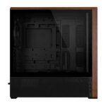 Lian Li LANCOOL 217 Genuine Walnut Wood Mid-Tower ATX PC Case (Black) - Image 4