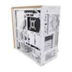 Lian Li LANCOOL 217 Genuine Walnut Wood Mid-Tower ATX PC Case (White) - Image 5