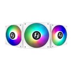 Lian Li ST120 White 120mm ARGB Cabinet Fan Triple Pack 1