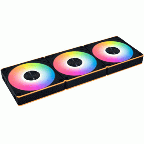 Lian Li UNI FAN CL Wireless Reverse Blade 120mm 3 Pack Black