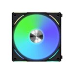 Lian Li UNI Fan AL120 V2 ARGB Black 120mm Cabinet Fan With ARGB Controller (Triple Pack) - Image 2