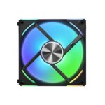 Lian Li UNI Fan AL120 V2 ARGB Black 120mm Cabinet Fan With ARGB Controller (Triple Pack) - Image 3