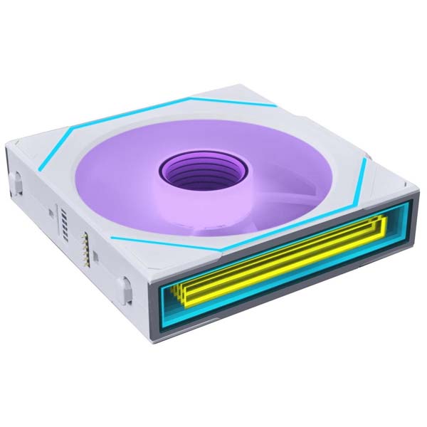 Lian Li UNI Fan SL-Infinity Wireless - 120 - Single Pack (Reverse Blade) White (12RSLIN1W1W)