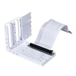 Lian Li VG4-4-V2W Universal 4- Slots V2 Vertical GPU Bracket Kit (White)