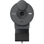 Logitech Brio 300 1080p Full HD Webcam (Black) - Image 2