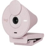Logitech Brio 300 1080p Full HD Webcam (Pink) - Image 4