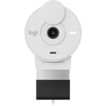 Logitech Brio 300 1080p Full HD Webcam (White) - Image 2