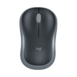 Logitech M185 Wireless USB Mouse (Black)