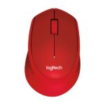 Logitech M331 Silent Plus Wireless Mouse (Red)