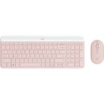 Logitech MK470 Slim Wireless Keyboard and Mouse Combo (Pink) - Image 2