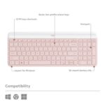 Logitech MK470 Slim Wireless Keyboard and Mouse Combo (Pink) - Image 4