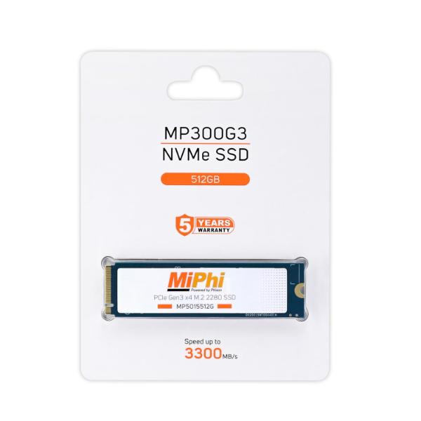 MIPHI MP300G3 NVMe 512GB