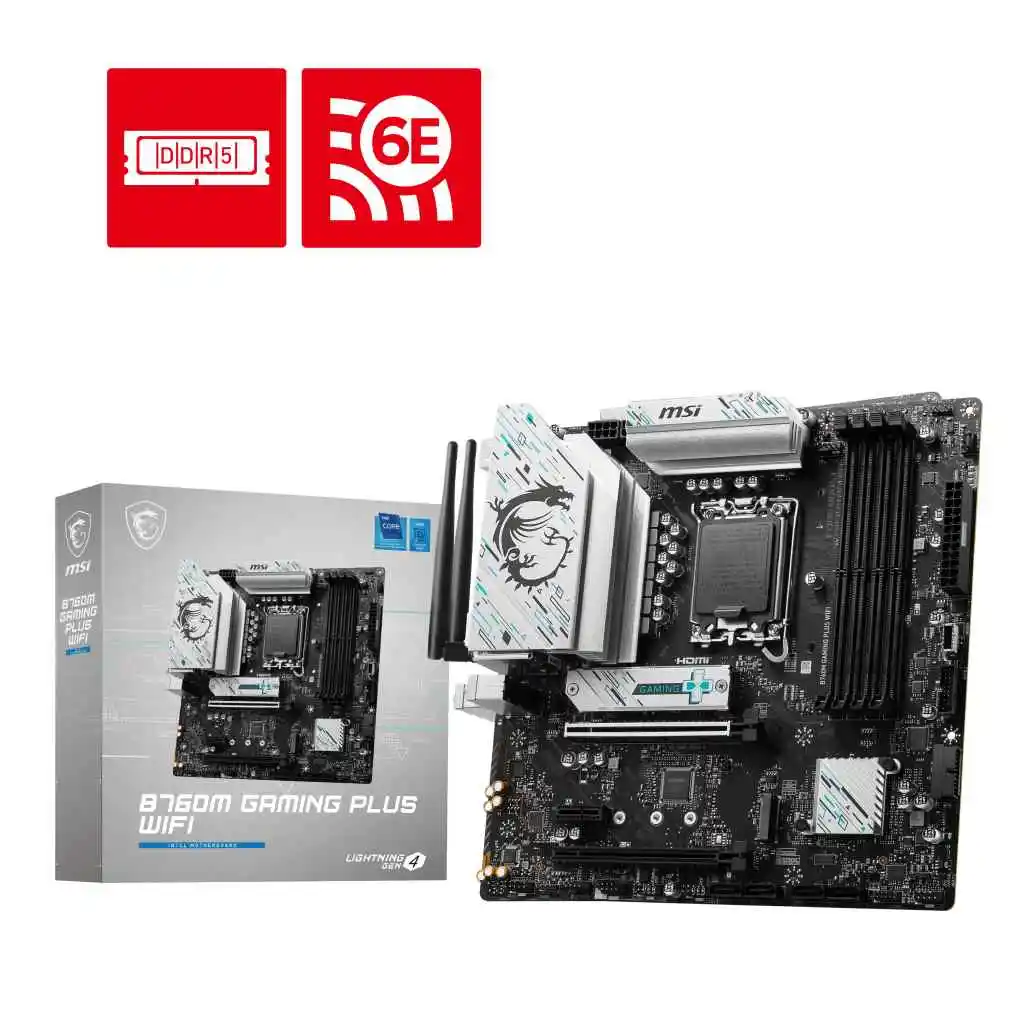 MSI Pro H610M-E mATX Intel LGA 1700 Motherboard Supports Intel 12th , 13th & 14th Gen Processors
