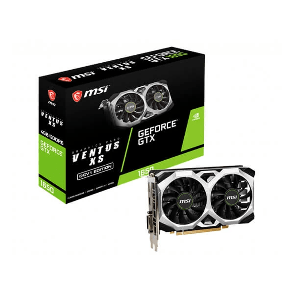 MSI GTX 1650 D6 Ventus XS OCV1 4GB GDDR6 Graphics Card 1
