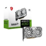 MSI GeForce RTX 4060 VENTUS 2X WHITE 8G OC Gaming Graphic Card