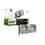 MSI GeForce RTX 4070 Ti SUPER 16G VENTUS 2X WHITE OC