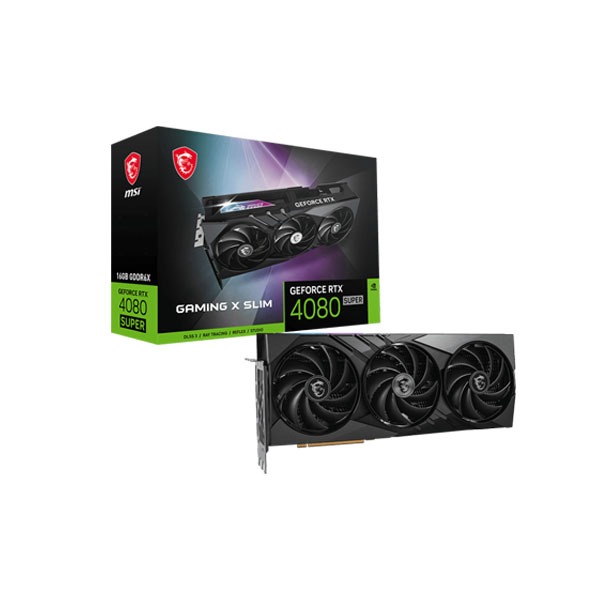 MSI GeForce RTX 4080 SUPER 16G GAMING X SLIM MSI GeForce RTX 4080 SUPER 16G GAMING X SLIM