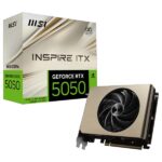 MSI GeForce RTX 5050 8G INSPIRE ITX OC Graphics Card