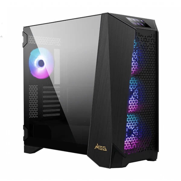 MSI MEG Prospect 700R ARGB E ATX Mid Tower Cabinet Black 1