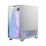 MSI MPG Gungnir 300R Airflow ARGB (E-ATX) Mid Tower Cabinet (White) - Image 4