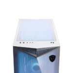MSI MPG Gungnir 300R Airflow ARGB (E-ATX) Mid Tower Cabinet (White) - Image 5