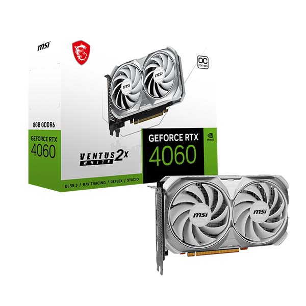 MSI RTX 4060 Ti Ventus 2X White OC 8GB Graphics Card 5 MSI RTX 4060 Ti Ventus 2X White OC 8GB Graphics Card