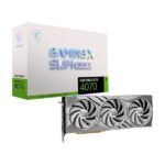 MSI RTX 4070 Gaming X Slim 12GB Graphics Card (White)