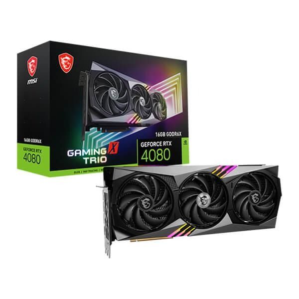 MSI RTX 4080 Gaming X Trio 16GB Gaming Graphics Card 1