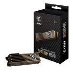 MSI SPATIUM M570 PCIe 5.0 NVMe M.2 2TB Internal SSD