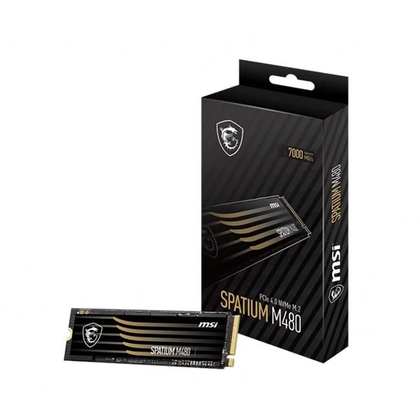 MSI Spatium M480 1TB M.2 NVMe Gen4 SSD 1