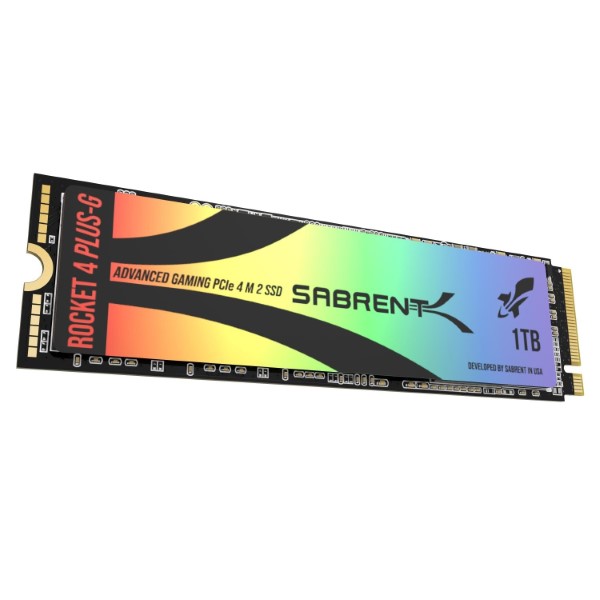 SABRENT Rocket 4 Plus-G 1TB Advanced Gaming M.2 PCIe NVMe SSD