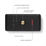 Marshall Emberton III Compact Portable Bluetooth Speaker (Black & Brass)