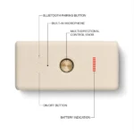 Marshall Emberton III Compact Portable Bluetooth Speaker (Cream)