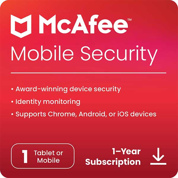 McAfee Mobile Security - 1 Device