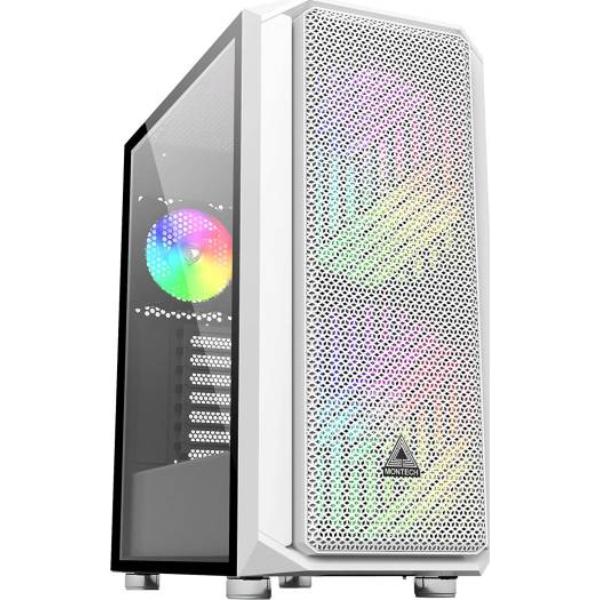 Montech AIR X ATX ARGB Mid-Tower Case (White)