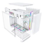 Montech King 95 Pro ARGB (ATX) Mid Tower Cabinet (White) - Image 4