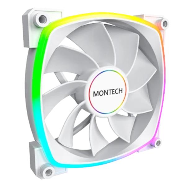 Montech RX140 ARGB 140mm Black PWM Fan (White)